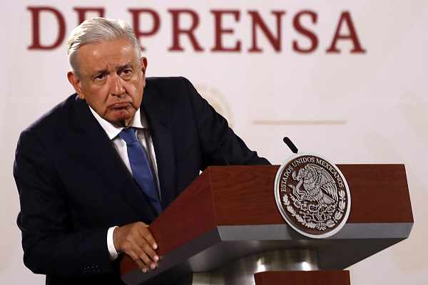 5月，墨西哥总统洛佩斯要求美洲峰会不得将任何美洲国家排除在外（资料图）