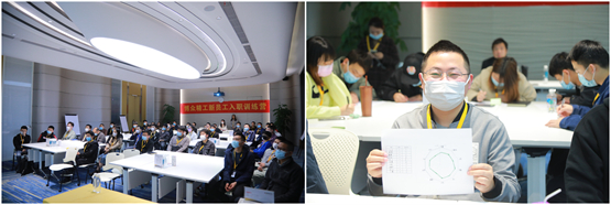 　　博众精工培训现场