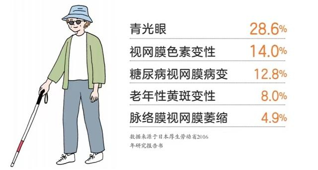 常见的眼科疾病成为失明的原因（《拯救视力 图解指南》内页插图）