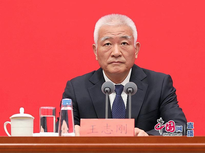 ▲科技部部长王志刚