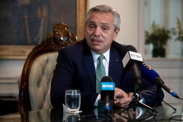 ↑阿根廷总统将就美国决定排除部分国家问题进行发言