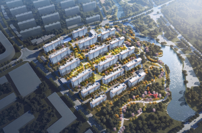 鸟瞰图 图片来源：南京市规划和自然资源局官网