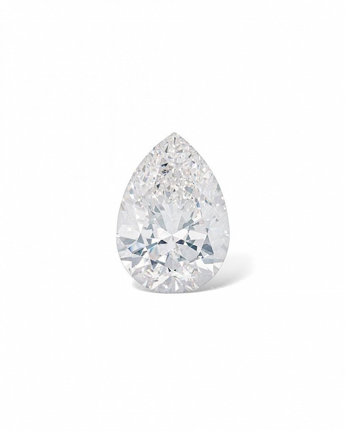 　　Christie’s佳士得在日内瓦呈拍了一颗重达228.31克拉的梨形白钻“the Rock”