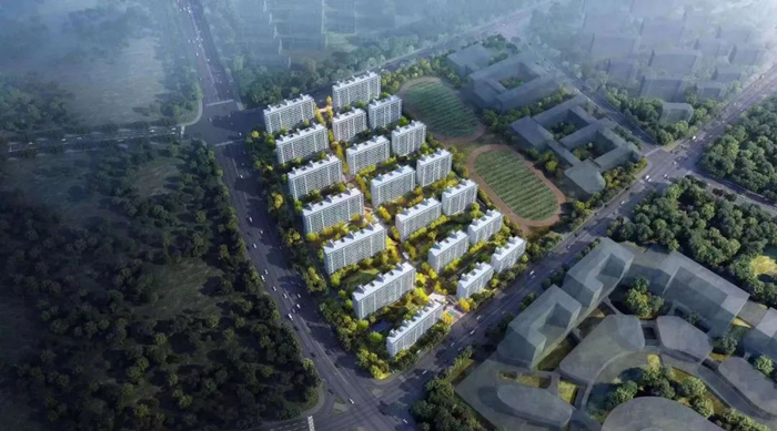 鸟瞰图 图片来源：南京市规划和自然资源局官网