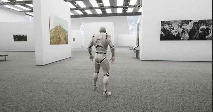 　　“元视界——水墨与未来”展览现场