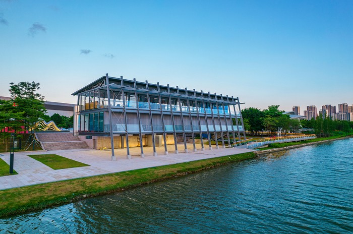 蓬江智水展示中心。