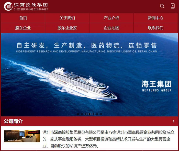 来源：深商控股官网