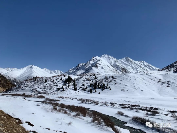 安久拉山。（受访者提供）