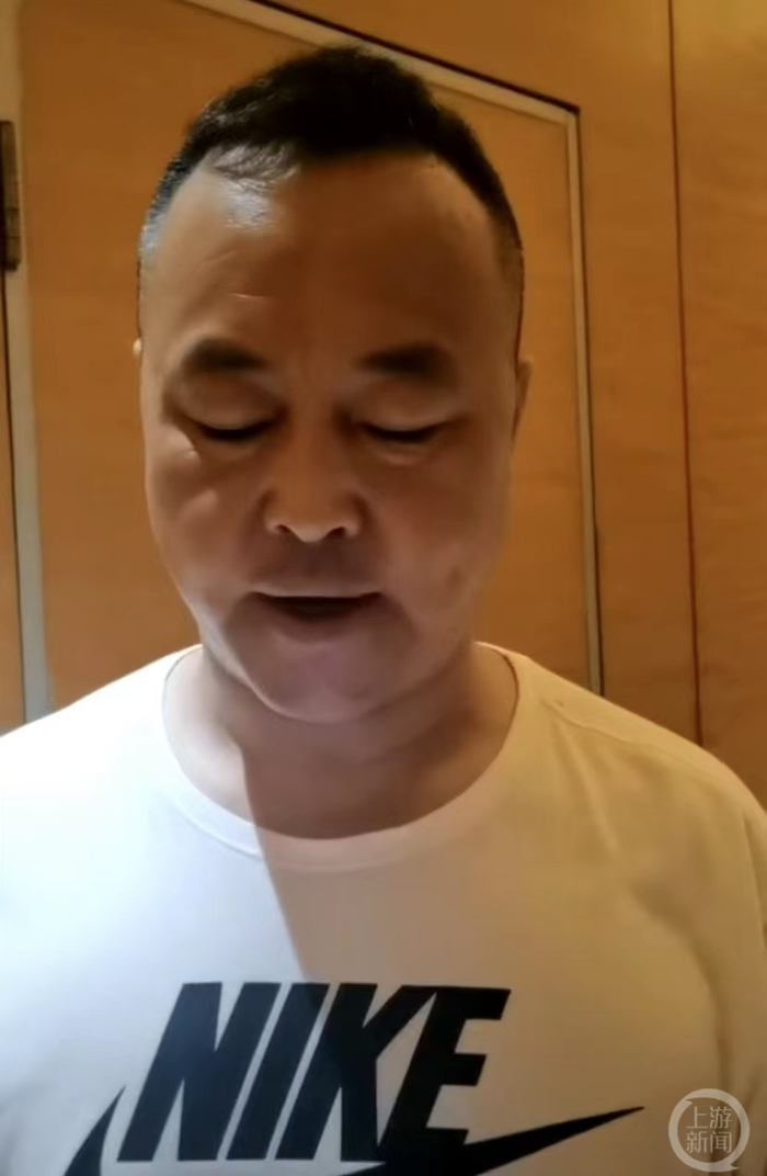 ▲李洪军发布举报视频。  图片来源/受访者供图