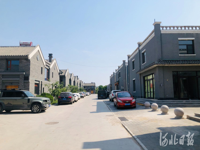 图为正定县南关民俗村。河北日报记者马朝丽摄