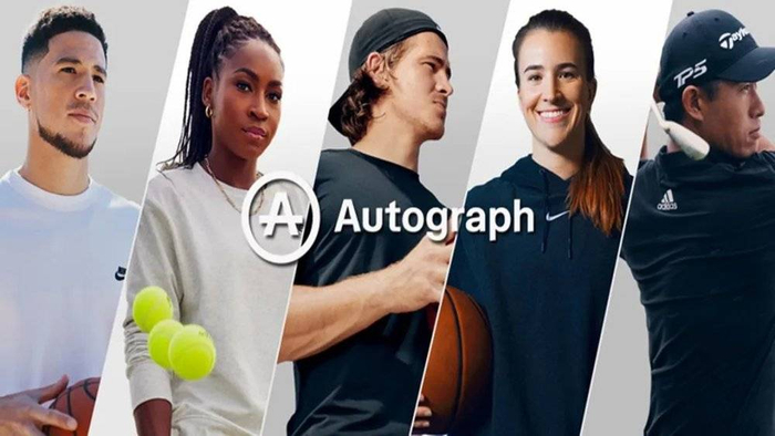 汤姆·布雷迪的NFT平台Autograph官方发布的宣传海报