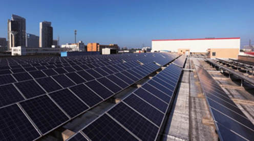 浙江太古可口可乐屋顶光伏发电