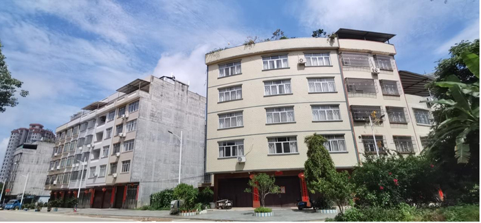 在浦北县城，人们青睐于自建房&nbsp;&nbsp;图源：陈冬艳