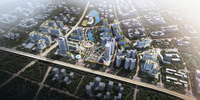 ▲三溪科创小镇启动区效果图。