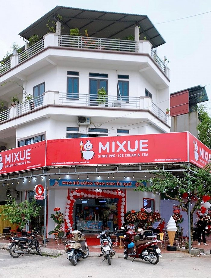 蜜雪冰城越南门店。图片来源：蜜雪冰城Facebook