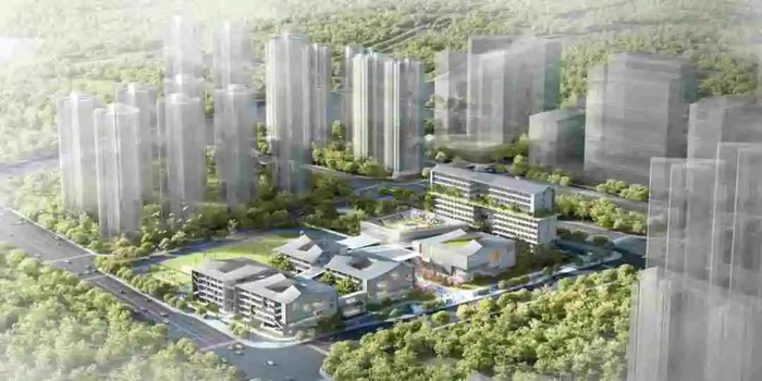 广州市艺术中学效果图