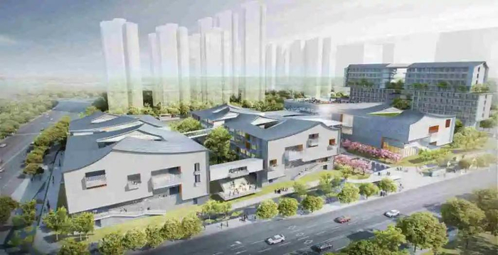 广州市艺术中学效果图