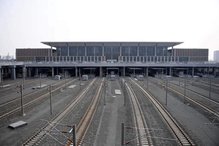 6月17日拍摄的北京丰台站。新华社记者 张晨霖 摄