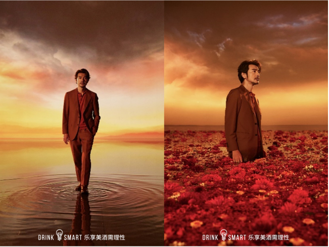 　　品牌代言人金城武先生演绎COURVOISIER馥华诗全新广告大片