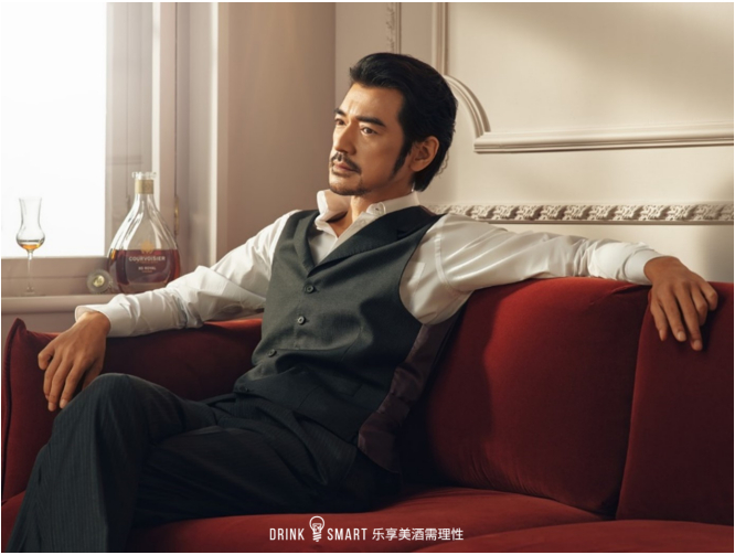 　　COURVOISIER馥华诗品牌代言人金城武先生