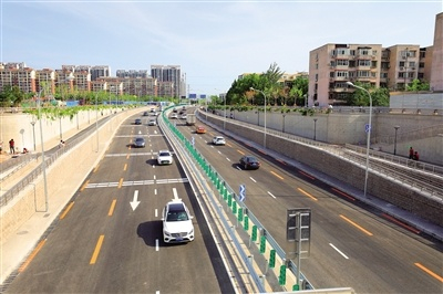 林萃路道路工程南起北五环路林萃桥，北至昌平区回南北路。北京市发改委供图