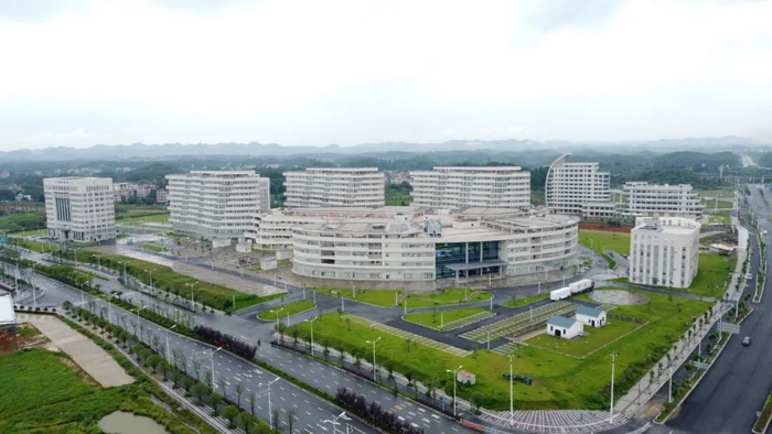 中南大学湘雅二医院桂林医院成为广西首个获批建设的国家区域医疗中心，一期预计2023年启用运营。记者李思静 摄