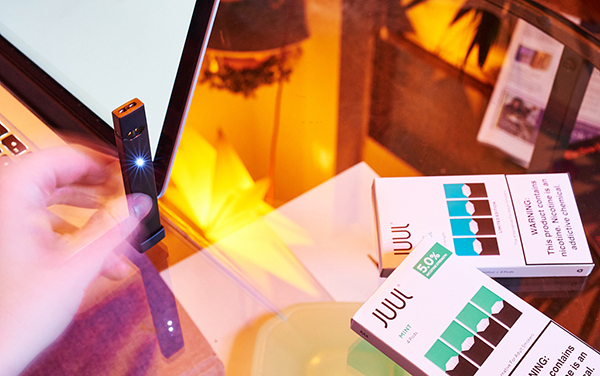 Juul Labs电子烟。人民视觉&nbsp; 资料图