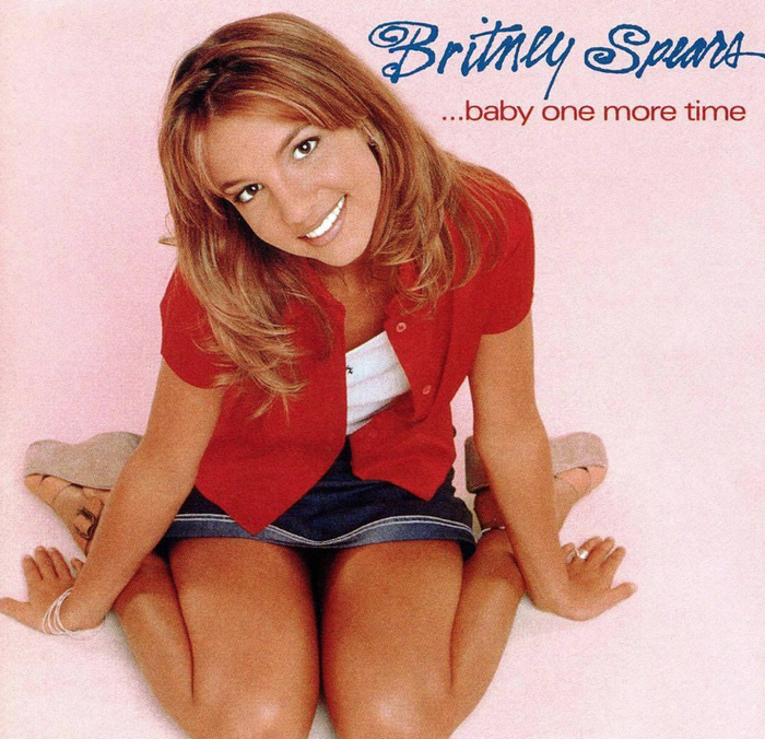 （《．．．Baby One More Time》专辑封面 图源：布兰妮·斯皮尔斯微博）