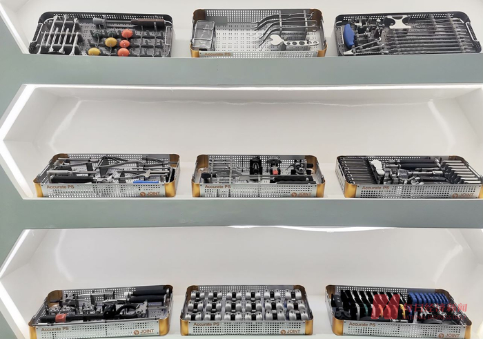 大博医疗骨科植入产品配套的相关工具 图片来源：每经记者 赵李南 摄（资料图）