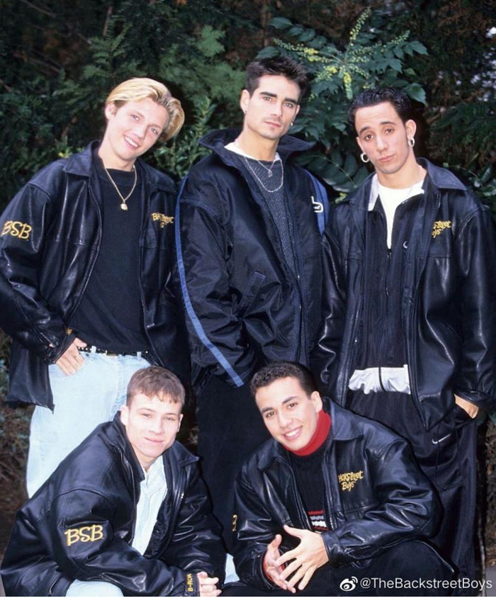 （后街男孩成员合照&nbsp; 图源：后街男孩微博）