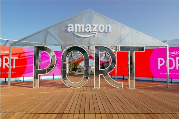 　　亚马逊广告戛纳专属空间Amazon Port