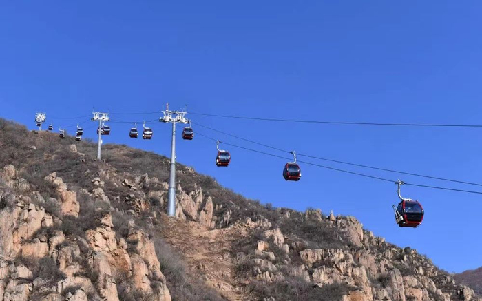 长长的索道。受访者供图