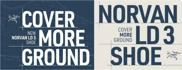 　　ARC'TERYX始祖鸟NORVAN LD 3系列“Cover More Ground”的概念