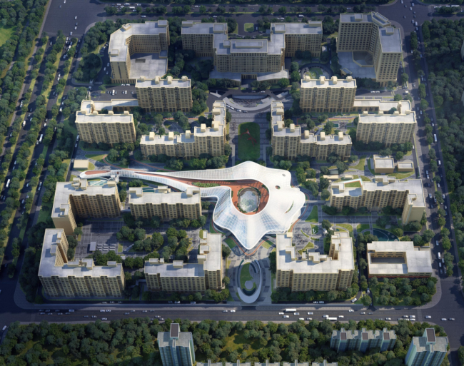 　　泰康之家·燕园三期概念效果图