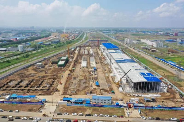 1.2万吨碳纤维复材项目现场