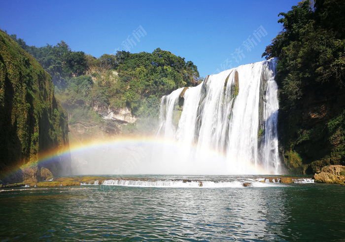 贵州黄果树瀑布。图片来源：每日经济新闻（资料图）