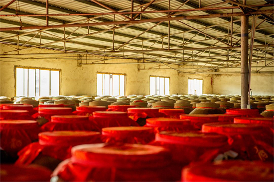 　　鼎泰丰酒厂基酒储存