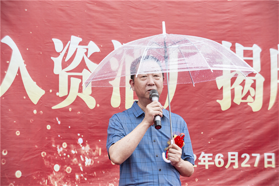 　　贵州省仁怀市酒业协会副秘书长杨必刚致辞