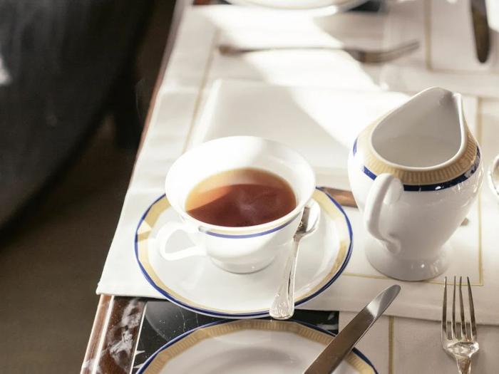 ▲传统下午茶通常采用大吉岭茶，滋味更加浓郁（摄影 蔡小川）