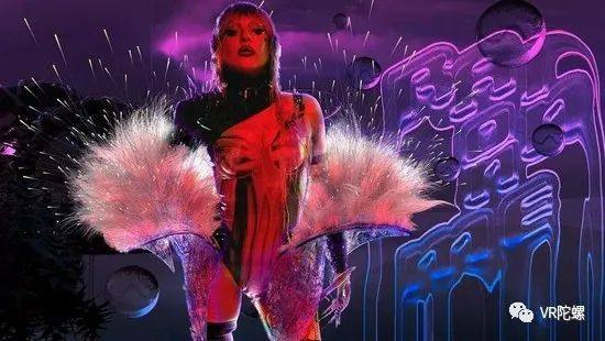 Lady Gaga拍摄《Rain On Me》海报身着虚拟连体衣（图源：网络）
