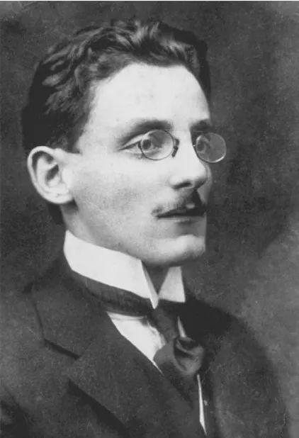 马克斯·布罗德，1902年。