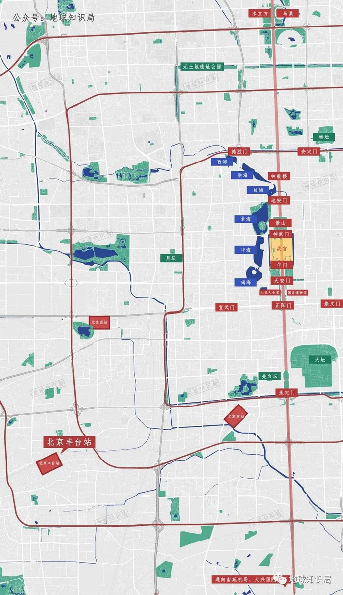 丰台站在北京市西南方