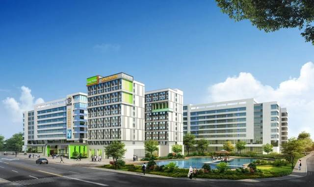 建投星中创（风梅岭）智造科技产业项目效果图。/企业供图