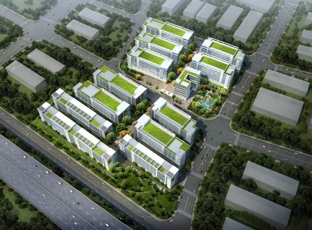 建投星中创（风梅岭）智造科技产业项目一期效果图。/企业供图