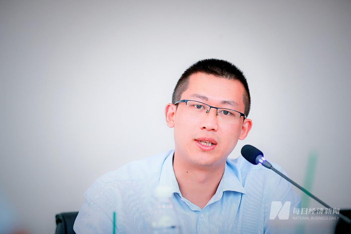 浦发银行成都分行投资银行部副总经理袁大福&nbsp;图片来源：每经记者 张建 摄