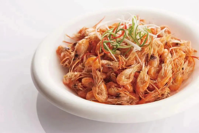 阿莉餐厅的酱油河虾