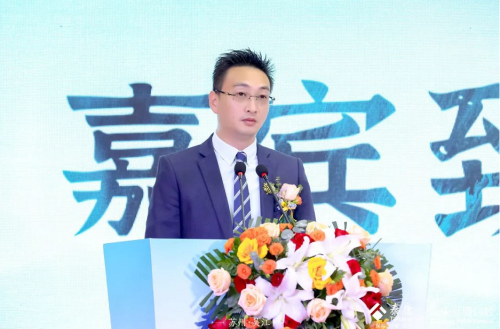 　　图|泰康人寿苏州中心支公司个险副总经理赵鹏致辞