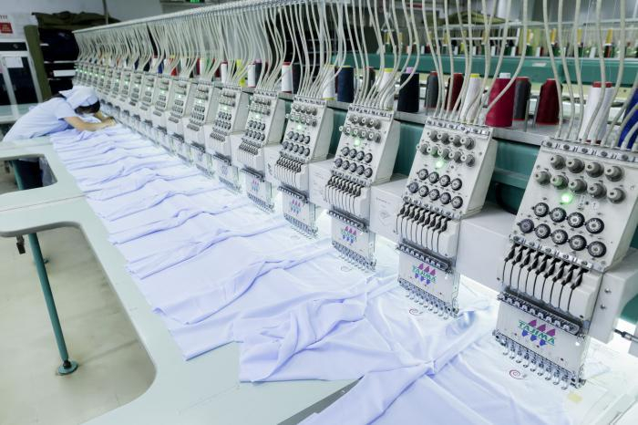 （溢达集团制造车间 企业供图）