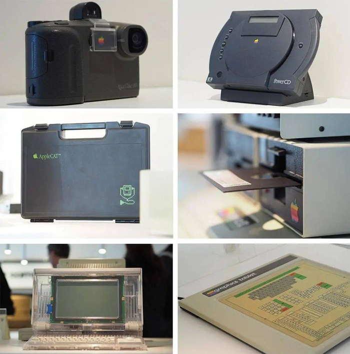 All About Apple 博物馆内的罕见藏品. 图片来自：ZDNet