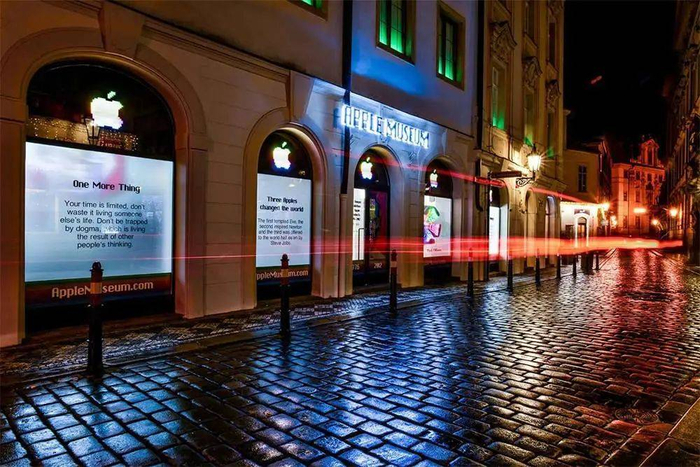 布拉格苹果博物馆. 图片来自：Cult of Mac